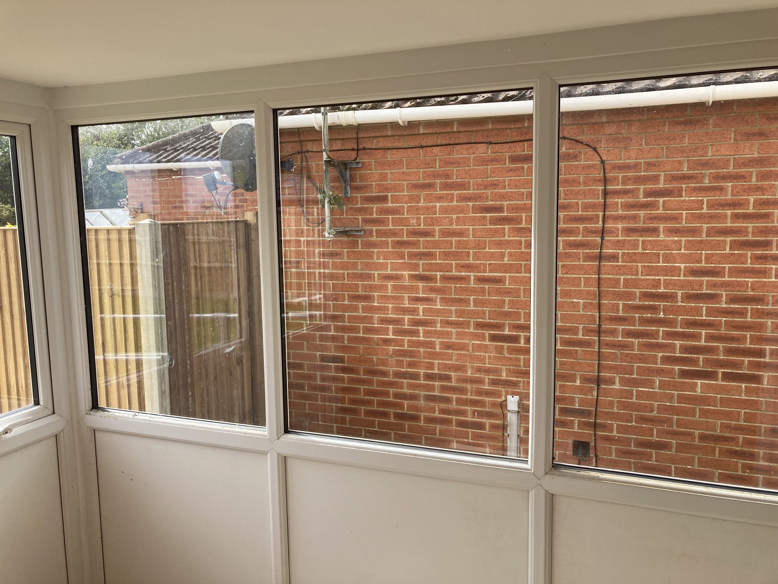 Replacement to broken window pane by Taurus Boston